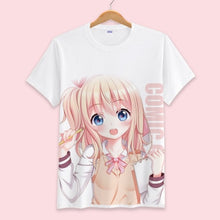 Load image into Gallery viewer, New comic girls T-Shirt Anime Moeta Kaoruko T shirt Fashion Women Men Tees Top