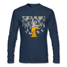 Load image into Gallery viewer, Fashion Retro Styl Kill Bill Concept Art T Shirt Hot Selling Oversize Men's T-shirts Cotton Crewneck Long Sleeve Mens Tee Shirts
